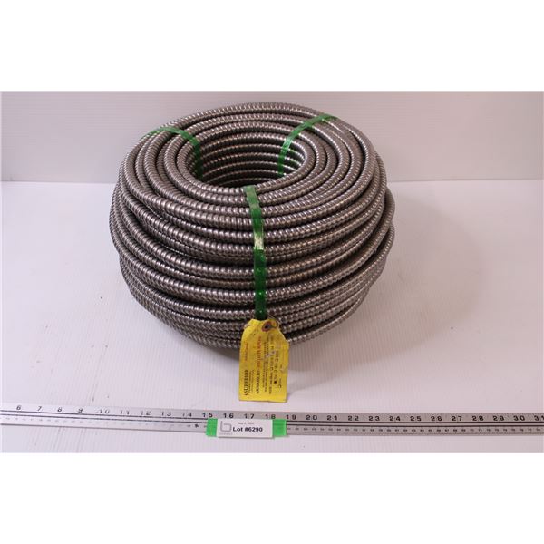 Armadillo Aluminum Flexible Conduit (Hollow) roughly 75'