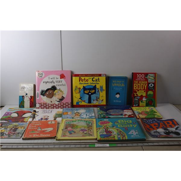 (15) Kids' Books- Green Eggs & Ham, Pete the Cat, The Importance of Being Earnest, Misc.