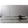 Image 1 : (2) Fishing Rods- Shakespeare & Nitrous 77.25" & 69" Long