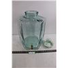 Image 1 : Glass Beverage Dispenser 19.5" Tall x 12" Dia