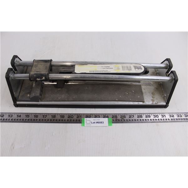 13" Tile Cutter 18.5" x 6"