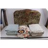 Image 1 : Rivera Suitcase 24" x 16" x 7", Shower Curtains, Full Size Bed Sheet Sets)