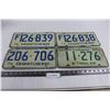 Image 1 : (4) Vintage Saskatchewan License Plates (1970,76,76,76)