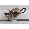 Image 1 : Vintage Viking Plate Silver Plated Tea Service & Creamer