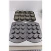 Image 2 : Baker's Lot (Muffin Tins, Set of 3 Pyrex Stovetop Mixing Bowls)