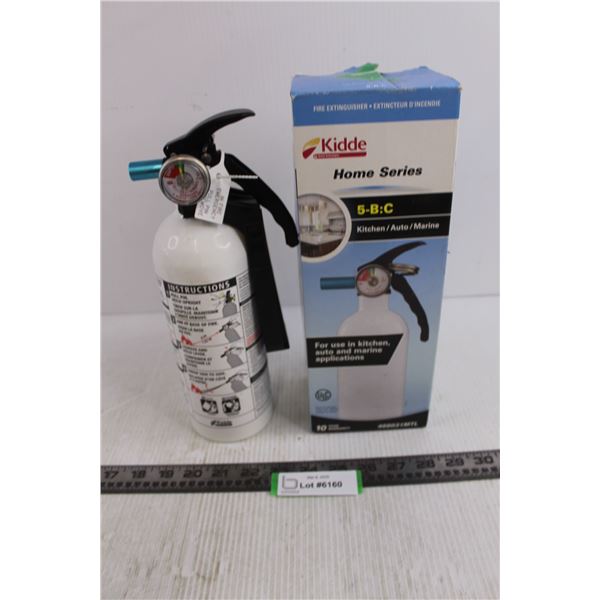 Kidde Home Series Fire Extinguisher #468031MTL - 11.5" Tall - Unused - CANNOT BE SHIPPED!!!
