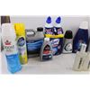 Image 2 : Household Chemicals Lot (Partials of Carpet Cleaner, Air Freshener, Sealer, Toilet Bowl Cleaner, Aut
