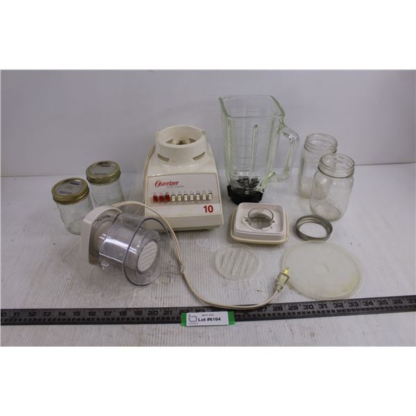 Sunbeam Osterizer Power Blender - Tested, Canning Jars, Misc.