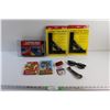 Image 1 : Lower Back Support Belt - Size L, (2) Corner Paint Shields, (2) Card Games, Sunglasses, Bike Tail Li