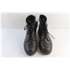 Image 2 : Faux Leather Ankle Boots - Size 9
