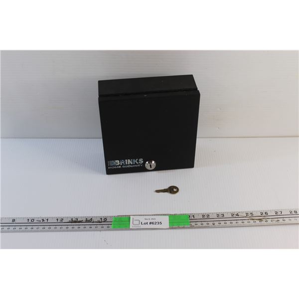 Wall Hanging Lock Box 7'' x 7'' x 3''