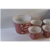 Image 3 : (5) Ceramic Popcorn Dishes and Fuzion Cartridge - Sealed