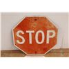 Image 3 : (2) STOP Road Signs 24'' x 24''