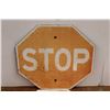 Image 4 : (2) STOP Road Signs 24'' x 24''