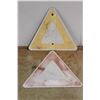 Image 2 : (2) Yield Road Signs 24'' x 27''