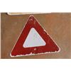 Image 2 : (2) Yield Road Signs 24'' x 27''