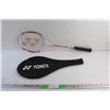 Image 1 : Yonex Badminton Full Graphite Lightweight Racket 26'' and Case