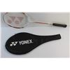 Image 4 : Yonex Badminton Full Graphite Lightweight Racket 26'' and Case