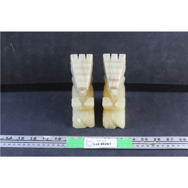Onyx Bookends