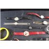 Image 4 : (15) Assorted Watches - As Is and Yellow Plastic Bracelet