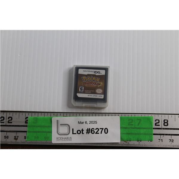 Nintendo DS Pokemon HeartGold Version Game Cartridge - Cannot Authenticate