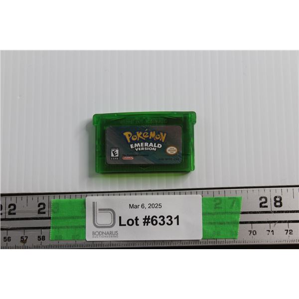 Nintendo Game Boy Advance Pokemon Emerald Version Game Cartridge - Cannot Authenticate
