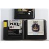 Image 3 : (3) Sega Genesis Game Cartridges - NHL 97, Budokan and Ishido