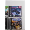 Image 4 : (4) Sony Playstation 1 & 2 (PS1 & PS2) Games - Dark Stone, South Park and Thunder Truck Rally