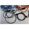 Image 3 : Extension Cords, HDMI Cables and Assorted Charging Cables - As Is