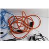 Image 4 : Extension Cords, HDMI Cables and Assorted Charging Cables - As Is