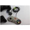 Image 4 : Sony Playstation & SJ Controllers - As Is