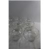 Image 3 : (8) Clear Glass Decorative Bowls- All 4.5'' Tall