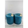 Image 1 : (2) Plastic Reliance 5 Gallon Water Jugs