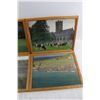 Image 3 : (4) Framed Scenery Landscape Photos- All 15'' x 12''