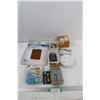 Image 1 : Hardware Supplies, 9 x 11'' Sandpaper, Nails, (3) Smoke Detectors- As Is, Misc