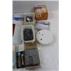 Image 3 : Hardware Supplies, 9 x 11'' Sandpaper, Nails, (3) Smoke Detectors- As Is, Misc