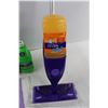 Image 3 : Swiffer Wetjet Mop w/ Extra Pads- NIB & Cleaning Solution- All As Is