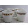 Image 3 : (7) Vintage Pyrex Glass Cups