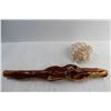 Image 3 : Wooden Decoration Wall Decor- 24'' Long, Large Conch Shell