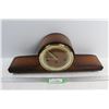 Image 1 : Wooden Forestville Mantle Clock, Made In Germany- 20'' x 8''