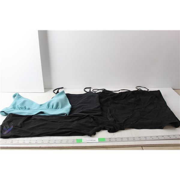 (2) Tank Tops, Bralette & Scarf(H&M, George, Misc.)- S-L