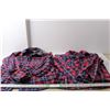 Image 1 : (2) Men's Plaid Shirts- Rip Curl & Hudson North- M/XL