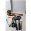 Image 3 : Kitchen Lot- Cheese Grater, Ladle, Spatula, Misc.