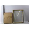 Image 4 : (2) Art Frames and (2) Indigenous Framed Art Pieces Up to 17.75" Tall & 14" Wide