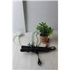 Image 3 : Flyco Straightener- Powers On, Artificial Plant, Extension Cord, Misc.