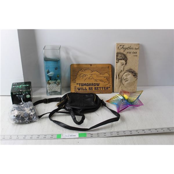 Matric Puzzle, Purse, Aquarium Scene, Misc.