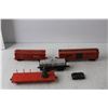 Image 3 : Model Plastic Train Cars- Canadian Pacific, Night Before Christmas, Misc. Up to 7" Long