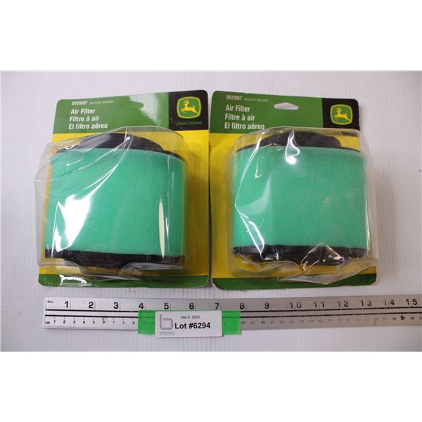 John Deere Air Filters (x2) Part # GY21057