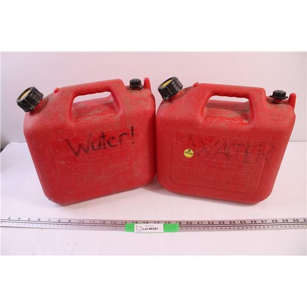 Fuel Containers 9.4 L 2 Imp Gallons (x2)