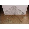 Image 3 : Portable Soft Pet Play Yard 36x36x28 roughly and metal cage sides